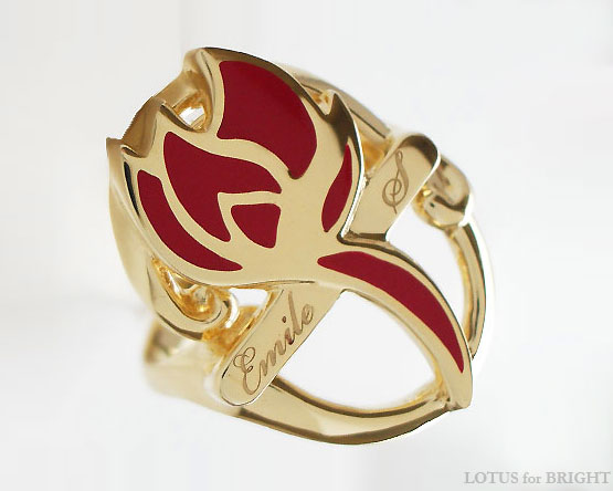 エミール　エナメルフラワーリング