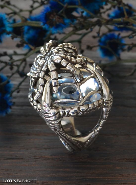 六本木トリックオアトリート館長蜘蛛ジュエリー