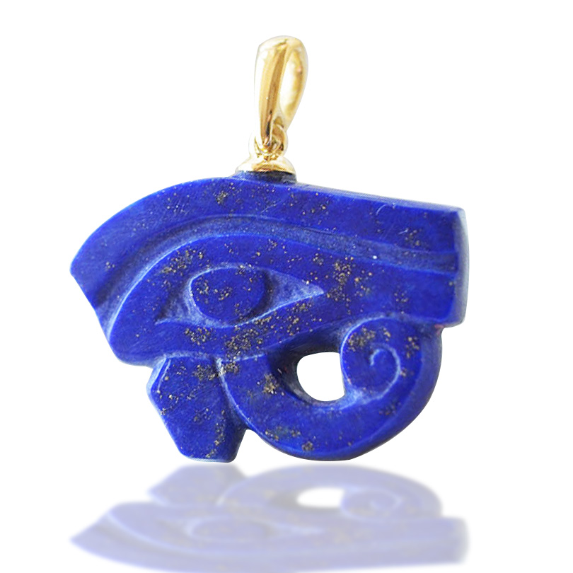ウジャトカービングラピスラズリペンダント