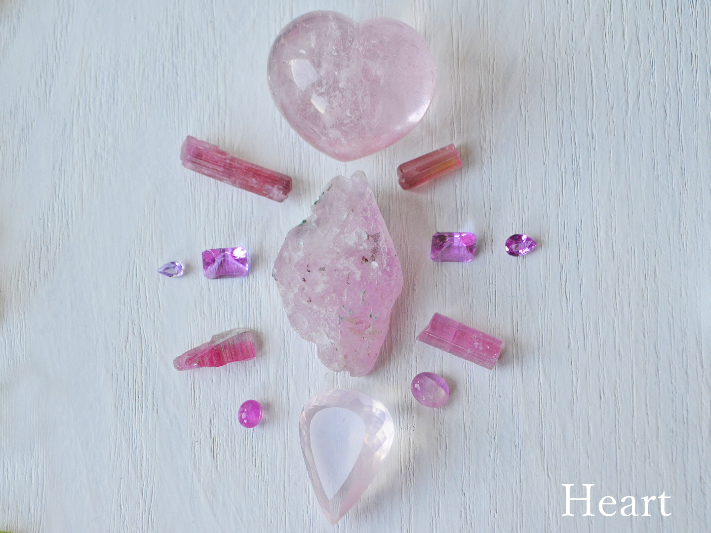 ピンクの天然石