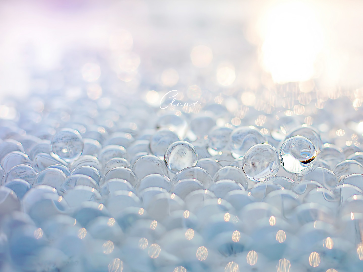 クリアーの色の持つ意味