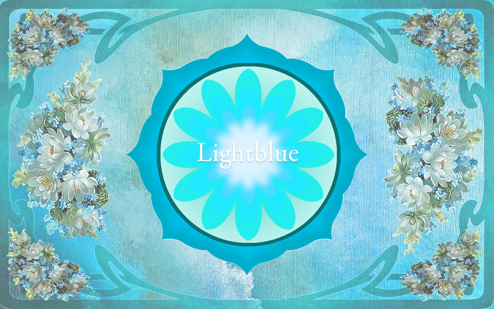 ライトブルーの天然石