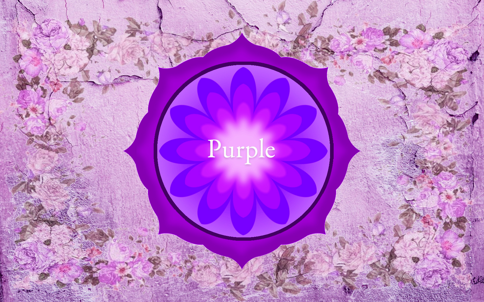 パープルの天然石