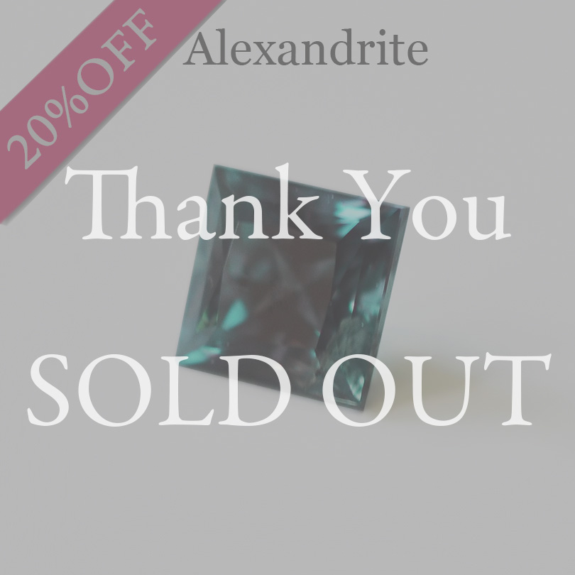 アレキサンドライト　0.215ct