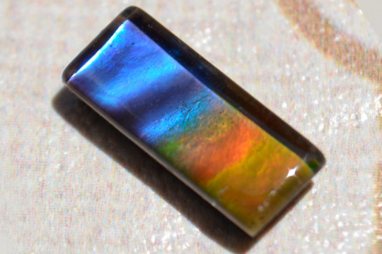 アンモライトブルーイエロー1.94ct