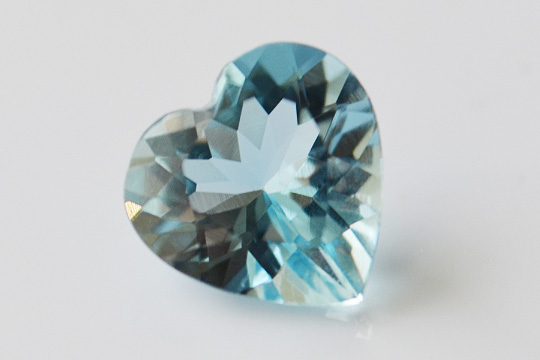 アクアマリンハートシェイプ0.93ct