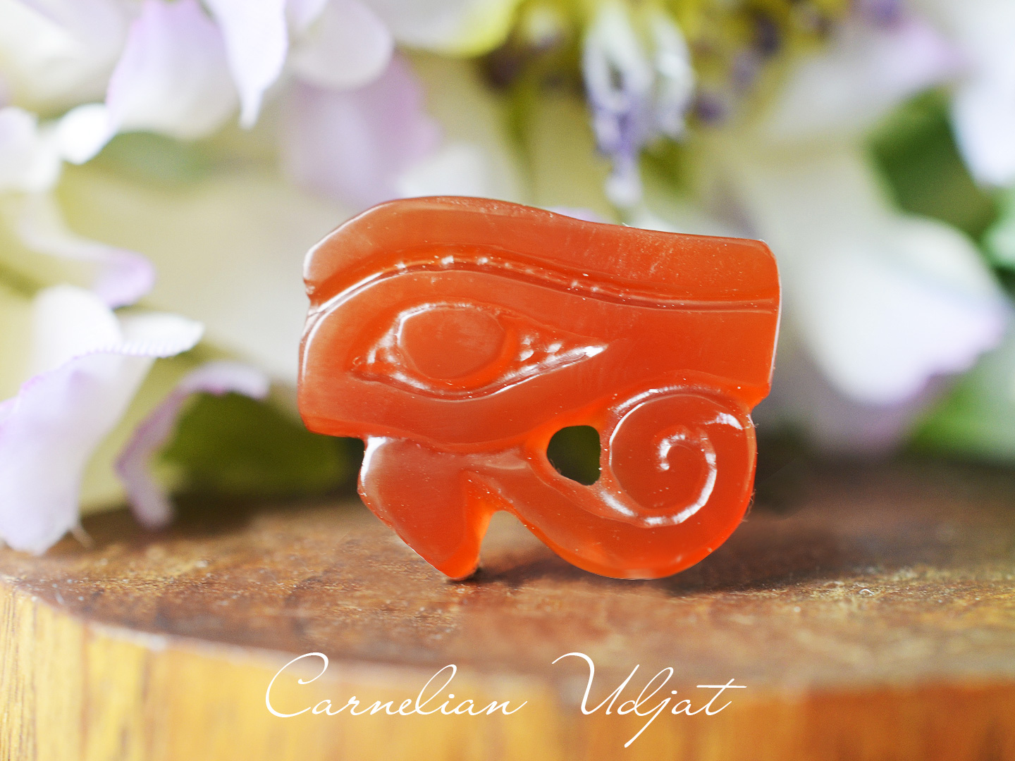 カーネリアンウジャトカービング11.75ct