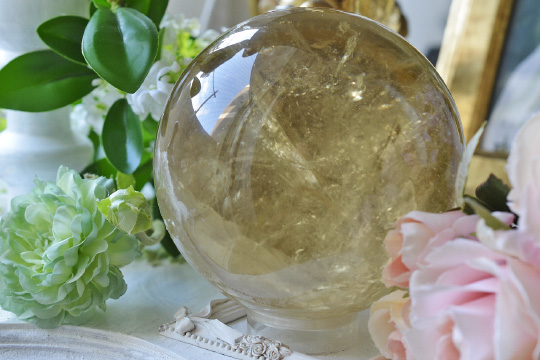 ナチュラルシトリンビッグスフィア