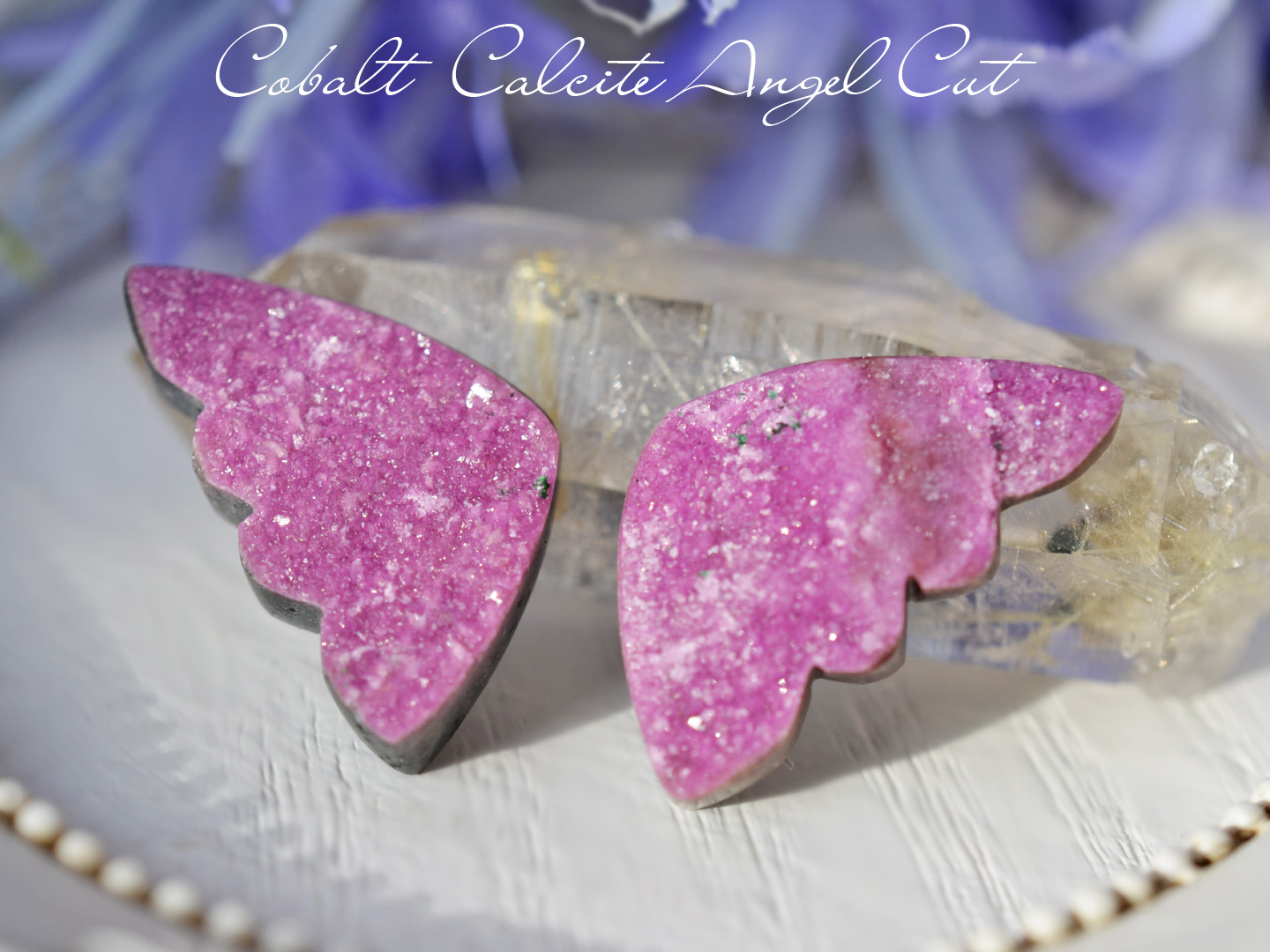 コバルトカルサイトエンジェル２コンゴ産15.43ct