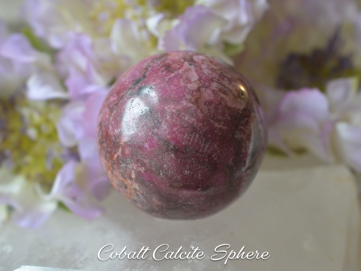 コバルトカルサイトマトリックススフィア１コンゴ産38mm