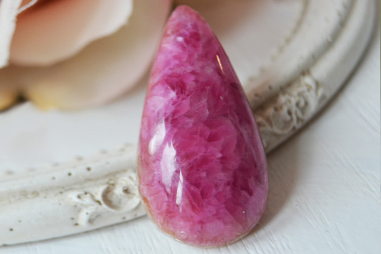 コバルトカルサイトカボション