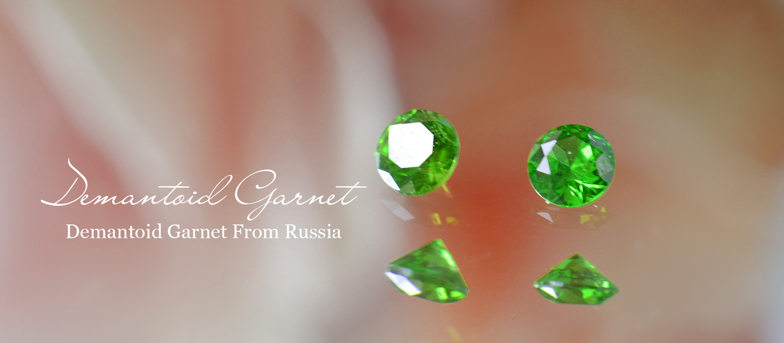 デマントイドガーネットラウンドカットカット0.26ctロシア産