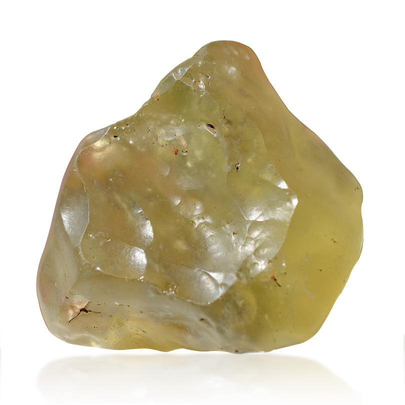 リビアングラス原石 128g エジプト産