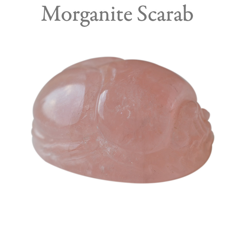 モルガナイトスカラベカービング