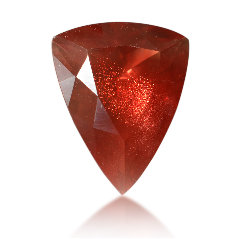 オレゴンサンストーントリリアントカット 4.45ctアメリカ産