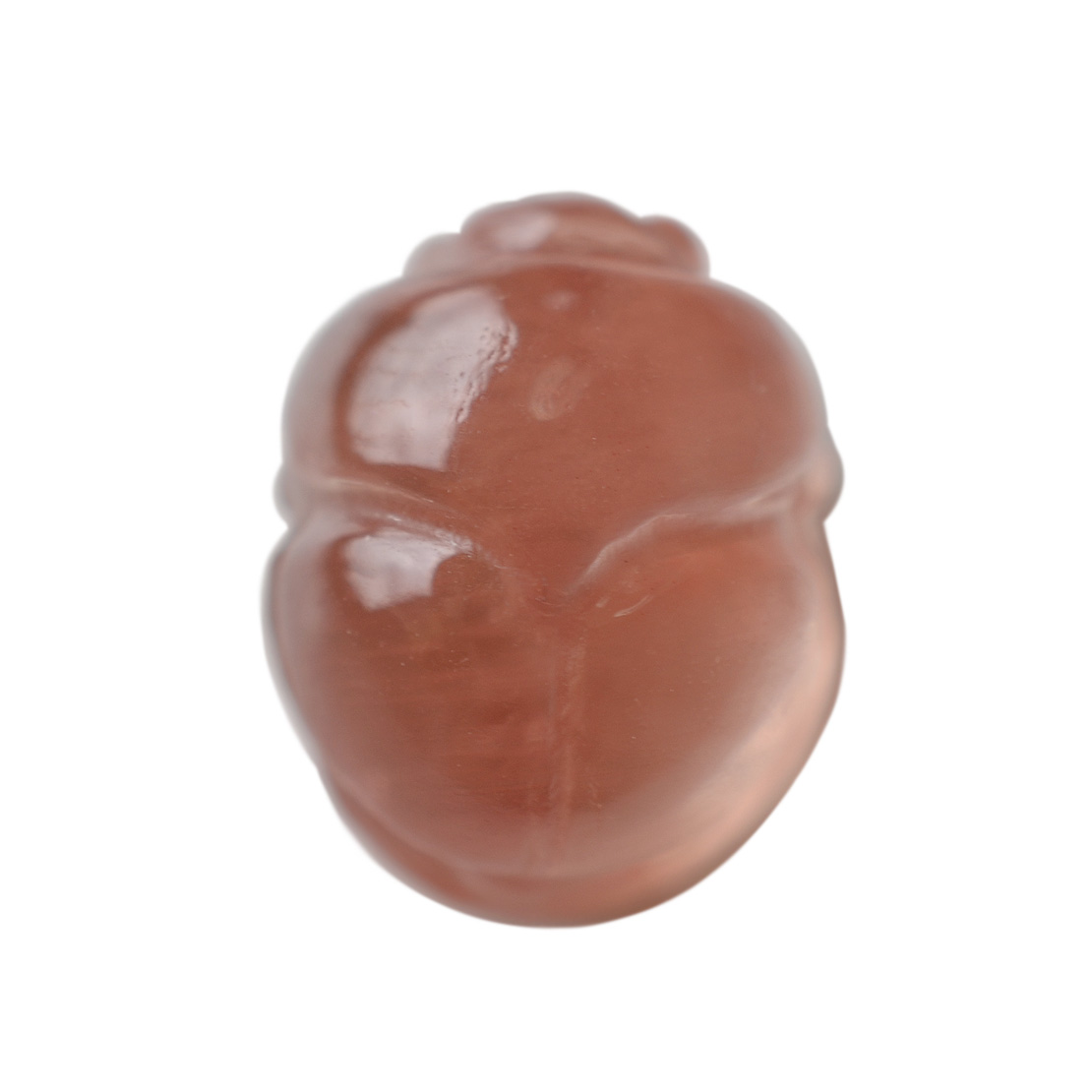 オレゴンサンストーン　スカラベカービング