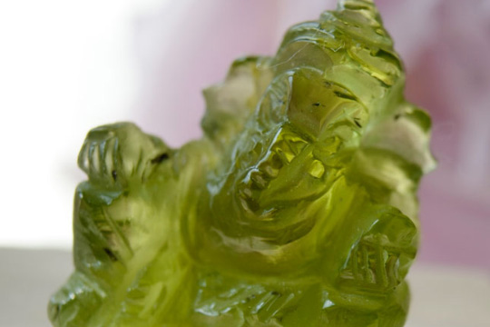 ペリドットガネーシャカービング 14.72ct