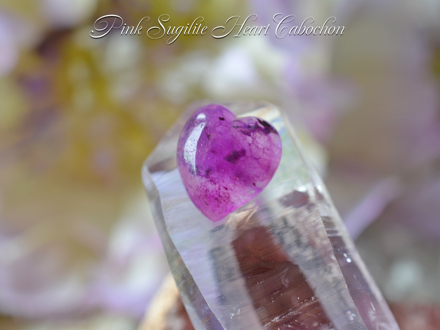 ジェルピンクスギライト　ハートルース