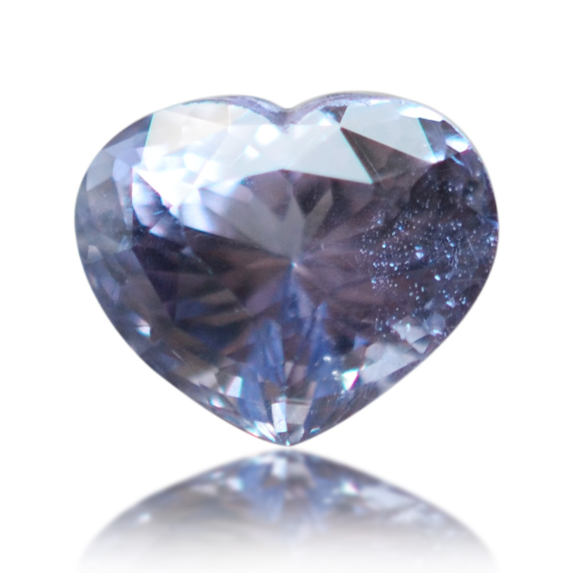 パープルスピネルハートシェイプ2.36ctスリランカ産