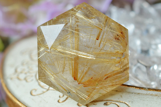 ルチルクォーツ六芒星