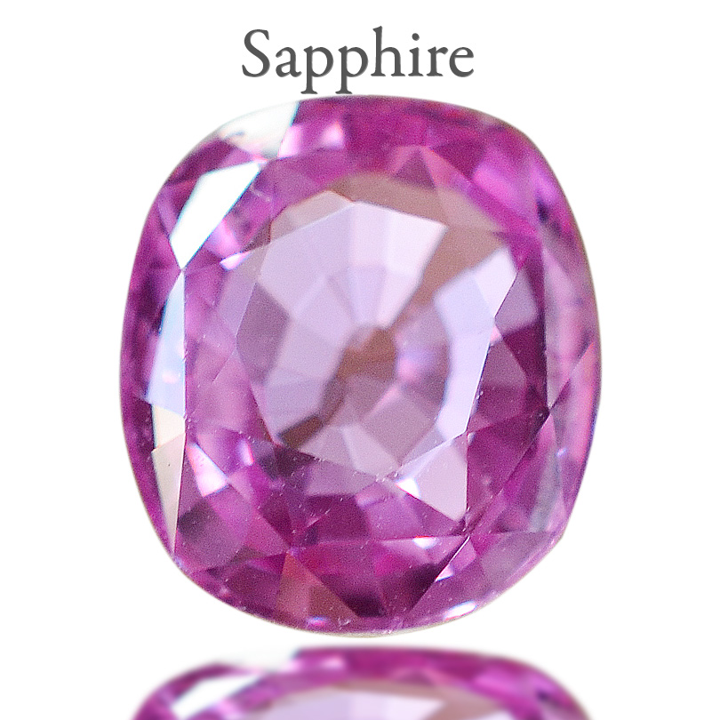 ピンクサファイア クッションカット1.656ct