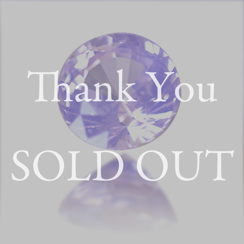 パープルピンクシルキースピネル1.03ctスリランカ産