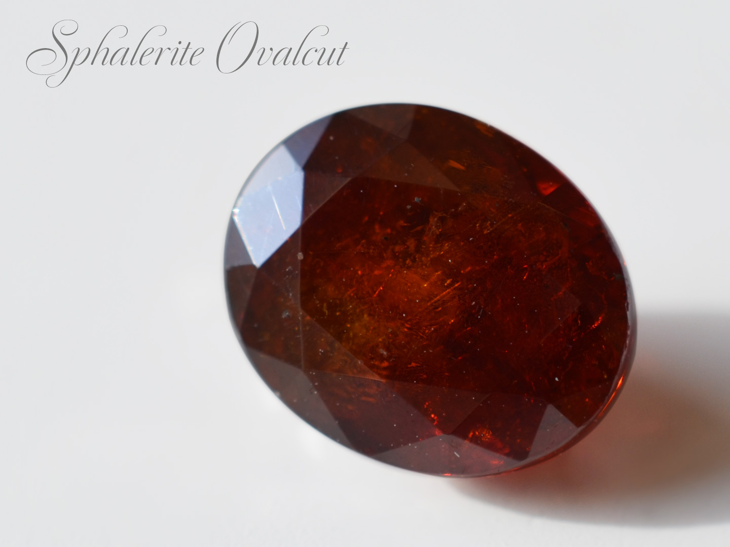 スファレライトオーバルカット 3.13ctスペイン産