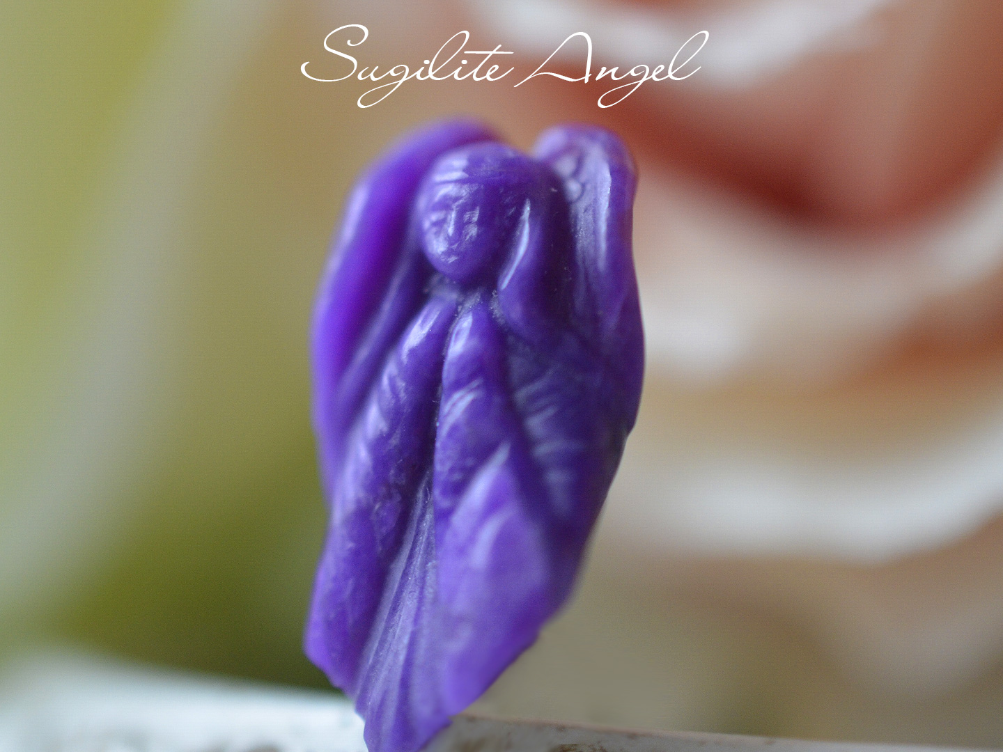 スギライトエンジェルカービング「Love Myself」