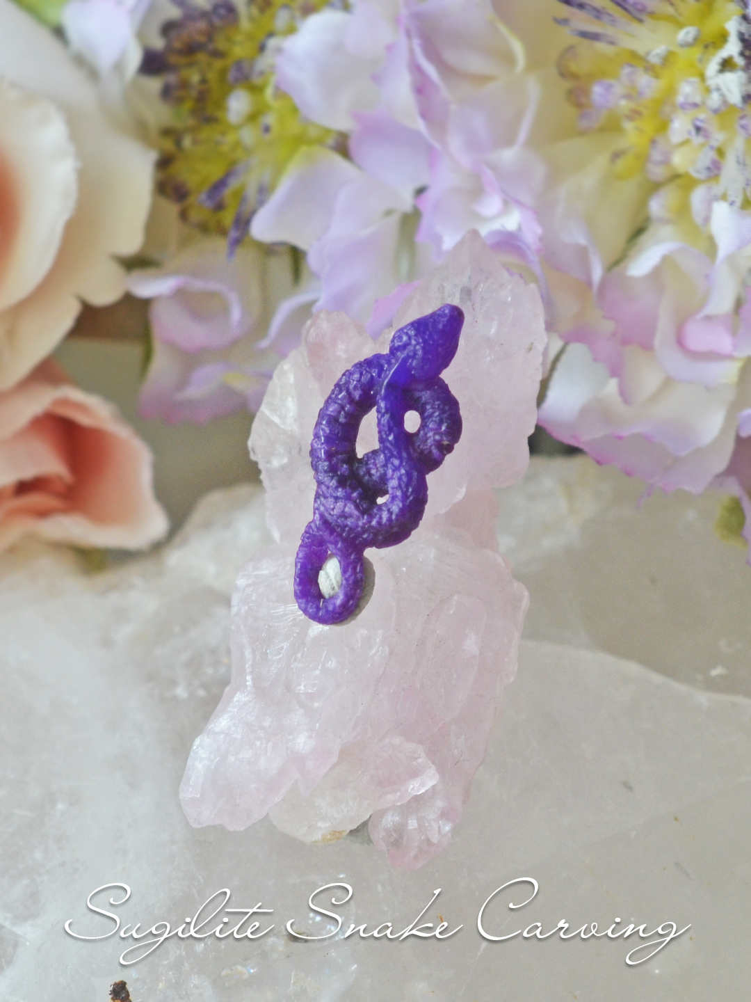 スギライトエンジェルカービング「Love Myself」