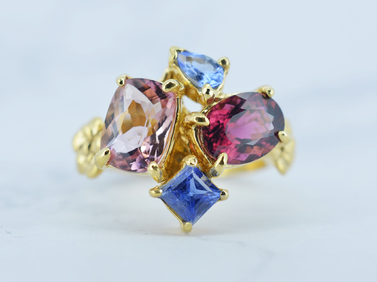 ピンクトルマリンブリリアントジェムストーンジュエリー