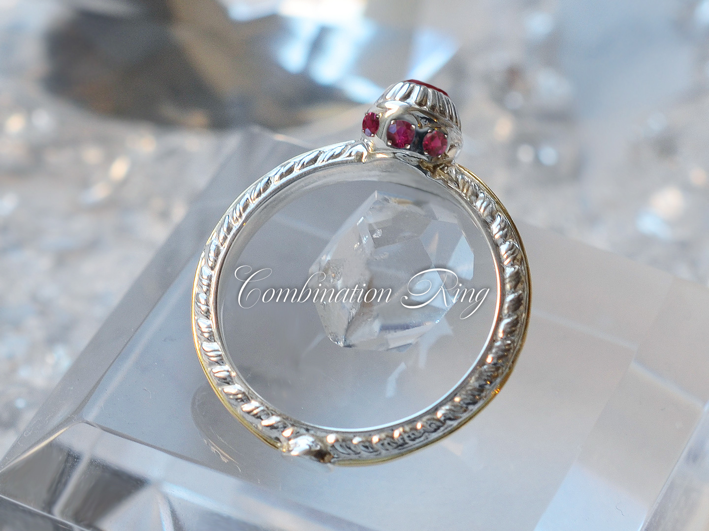 【Sweet】スウィートプラチナコンビネーションリング