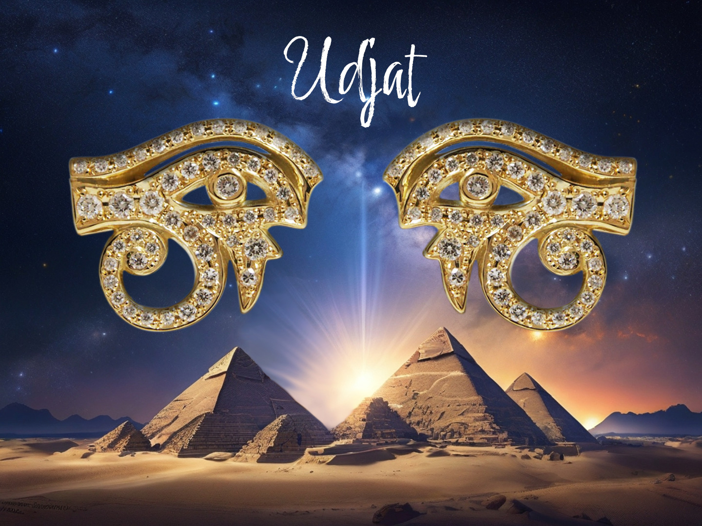 ウジャトダイヤモンドピアス