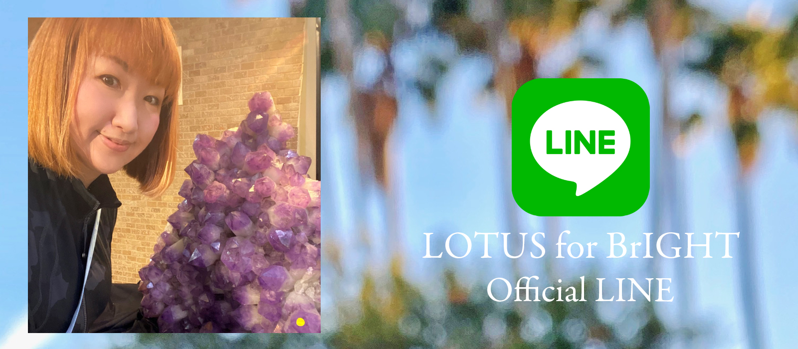 LOTUSforBrIGHTofficialLINE登録ページ
