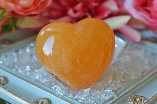 オレンジカルサイトハートポリッシュ