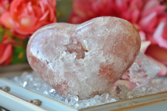 ピンクアメジストハ－トポリッシュ1