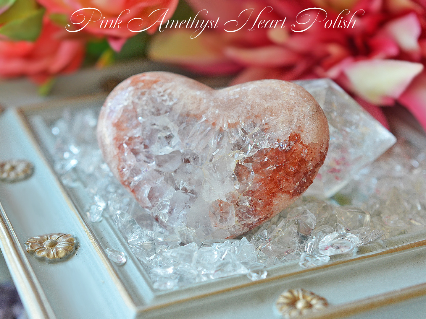 ピンクアメジストハ－トポリッシュ2