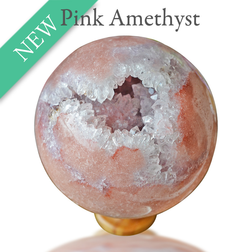 ハイグレードピンクアメジストスフィア 86mm