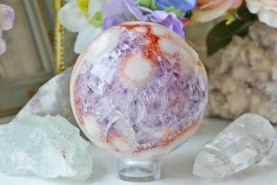 ピンクアメジストスフィア75cm