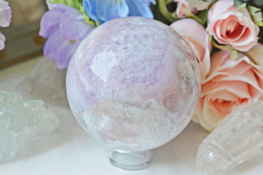 ピンクアメジストスフィア77cm