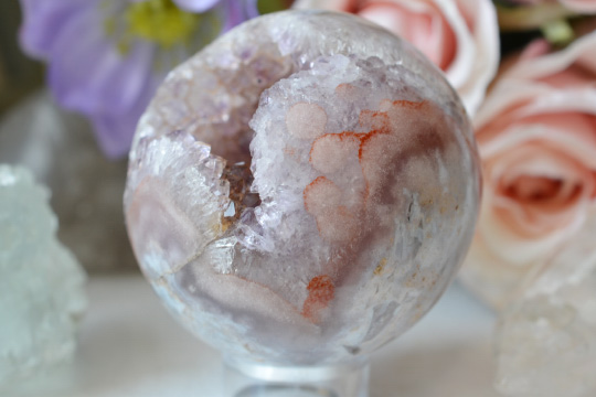 ピンクアメジストスフィア60cm