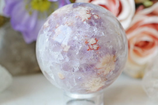 ピンクアメジストスフィア56cm