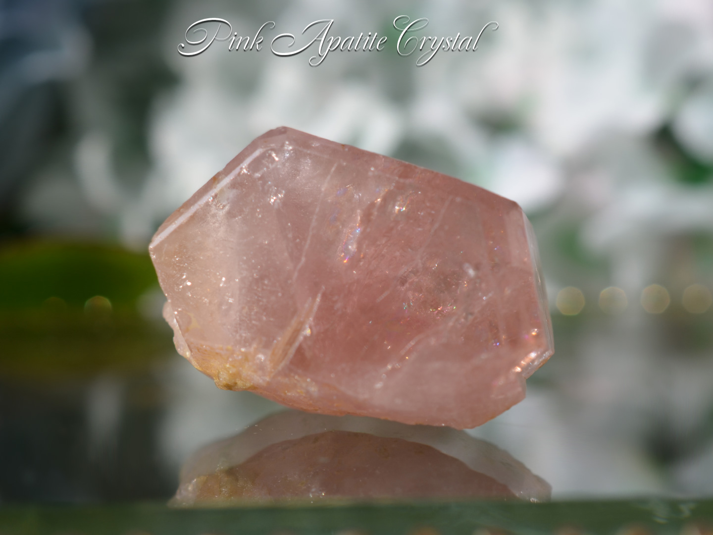 ピンクアパタイトクリスタル　パキスタン産